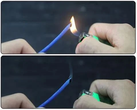 fire resistant optic fiber cables