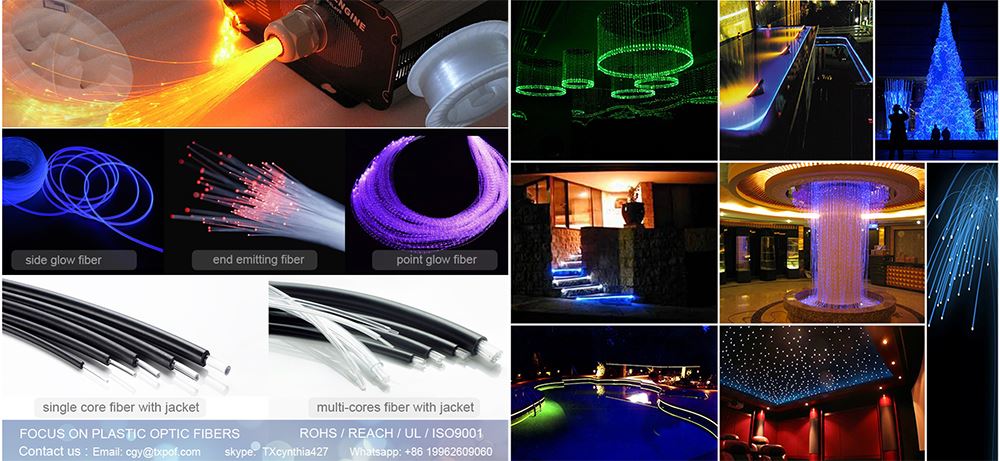 fiber for lighting