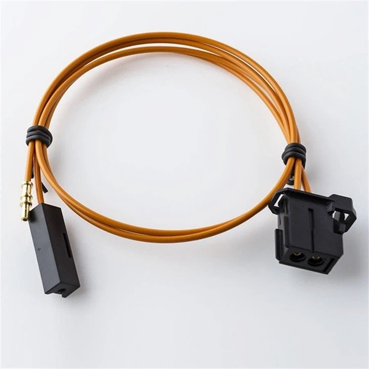 automotive MOST fiber bypass male and female fiber optic loop cable for Media Oriented System Transport (5)