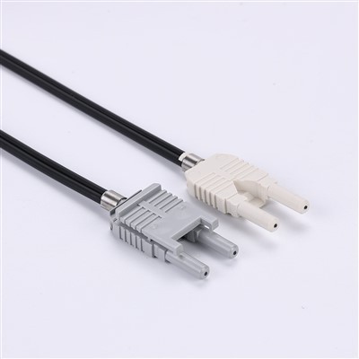 HFBR-4516Z Γκρι Duplex Lotching Connector